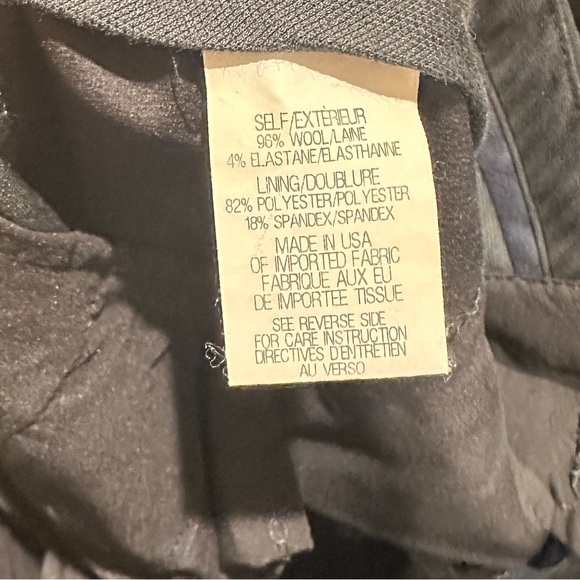 Theory Cropped Slim Pants with Slim-cut Profile - Picture 5 of 6